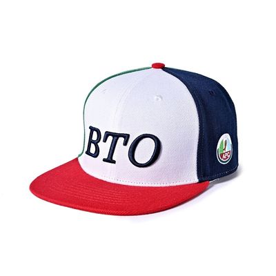 Επίπεδος ODM cOem λογότυπων κεντητικής συνήθειας καπέλων του Μπιλ Gorras Snapback χιπ χοπ