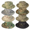 Βαμβάκι 6 cOem επίπεδο λογότυπο κεντητικής καπέλων Boonie κάλυψης ερήμων χρώματος
