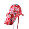 Καπέλα κάδων των για άνδρες και για γυναίκες ήλιων παιδιών προστασίας 45cm φιλικός Eco που βάφεται