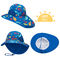 SGS ευρύς χείλος καπέλων κάδων των παιδιών χτυπημάτων λαιμών για τη θερινή παραλία