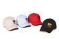 6 επιτροπής τρισδιάστατο κεντημένο λογότυπο χείλων καμπυλών καπέλων του μπέιζμπολ Flexi κατάλληλο