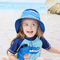 Καπέλο ΚΑΠ σαφάρι κάλυψης χτυπημάτων λαιμών μικρών παιδιών καπέλων ήλιων κοριτσιών αγοριών καπέλων θερινών παραλιών μωρών