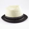 Καλοκαίρι 54cm 58cm των μαύρων αχύρου των υπαίθριων ανδρών διακοπών Fedora γυναικών καπέλων