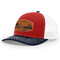 Καπέλα του μπέιζμπολ κεντητικής μπαλωμάτων συνήθειας έξι Trucker επιτροπής καπέλα πλέγματος