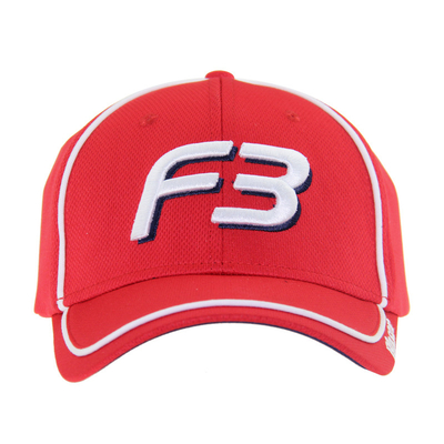 100% Polyester PU υφαντά καπέλα μπέιζμπολ αγώνων με χρυσαφένια κεντήματα