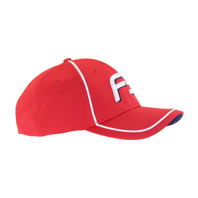 100% Polyester PU υφαντά καπέλα μπέιζμπολ αγώνων με χρυσαφένια κεντήματα