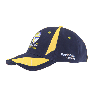 Οθωμανικά Πολυεστέρα Sublimation Racing Baseball Caps με επίπεδο κέντημα λογότυπο