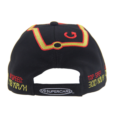 Οθωμανικά Πολυεστέρα Sublimation Racing Baseball Caps με επίπεδο κέντημα λογότυπο