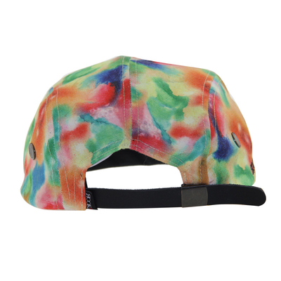 Τύπο βαφής δέσμης Custom Floral 5 Πίνακα Καπέλα κατασκήνωσης για κυρίες μοντέρνα