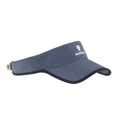 Πολυεστέρα Tennis Sun Visor Cap Running Sun Visors Με Κλειδί Velcro πίσω