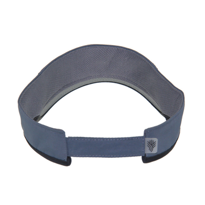 Πολυεστέρα Tennis Sun Visor Cap Running Sun Visors Με Κλειδί Velcro πίσω