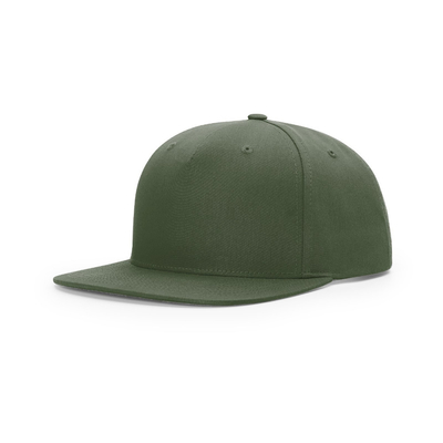 Προσαρμοσμένο μπροστινό Snapback 5 Πάνελ Καπέλα επίπεδη κορυφή μέσο προφίλ Snapback