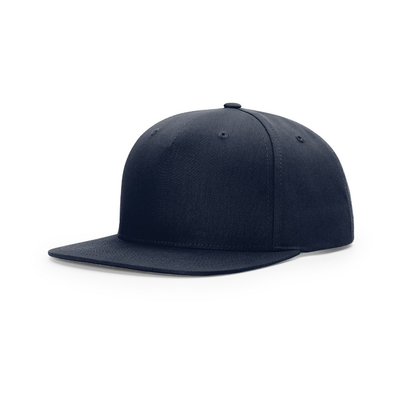 Προσαρμοσμένο μπροστινό Snapback 5 Πάνελ Καπέλα επίπεδη κορυφή μέσο προφίλ Snapback