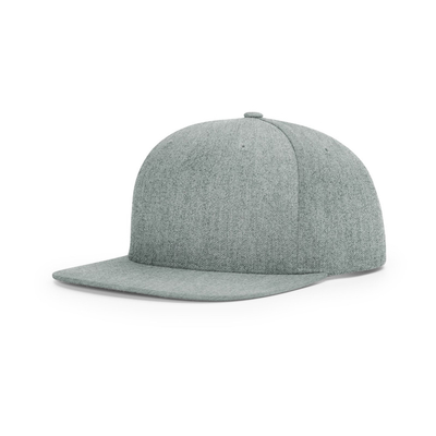 Προσαρμοσμένο μπροστινό Snapback 5 Πάνελ Καπέλα επίπεδη κορυφή μέσο προφίλ Snapback