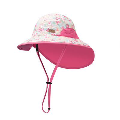 100% υπαίθριο καπέλα ήλιων του παιδιού προστασίας ήλιων καπέλο 58cm βαμβακιού UPF