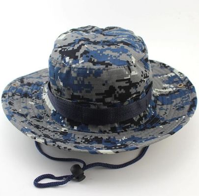 Φιλικό υπαίθριο καπέλο 7cm ψαράδων Eco στρατιωτικά καπέλα Boonie κάλυψης χείλων