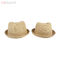 Χαριτωμένο χρώμα Pantone προστασίας ήλιων καπέλων ήλιων αχύρου θερινών παραλιών
