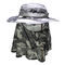 62cm UPF 50+ υπαίθριο UV καπέλο κάδων προστασίας για άνδρες και για γυναίκες με την κάλυψη λαιμών